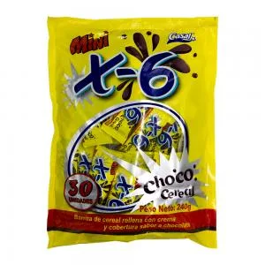 Chocolate Mini Casal X6 Bolsa