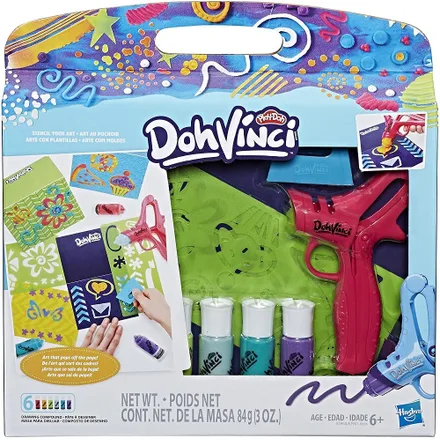 HASBRO PLAY-DOH E1960 DOHVINCI STENCIL YOUR ART – E1960