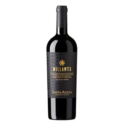 Vino Chileno Tinto Santa Alicia Millantu Red 750ml