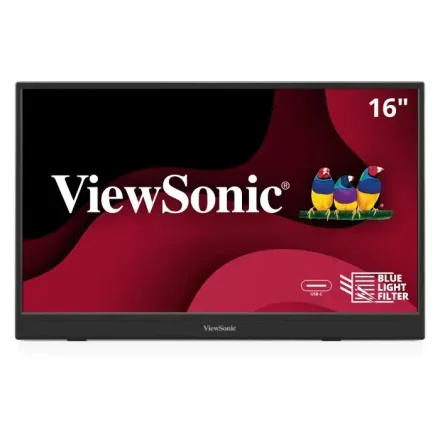 VIEWSONIC MONITOR PORTATIL VA1653 15.6" FHD BLACK