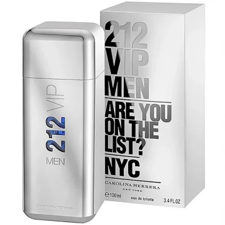 Perfume Masculino Carolina Herrera 212 Vip Men Nyc Edt 100ml
