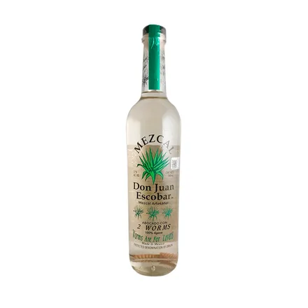 Tequila Don Juan Escobar 2 Worms Mezcal 700ml
