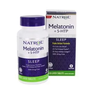 Melatonina 6MG 5 Htp 50MG Natrol 60