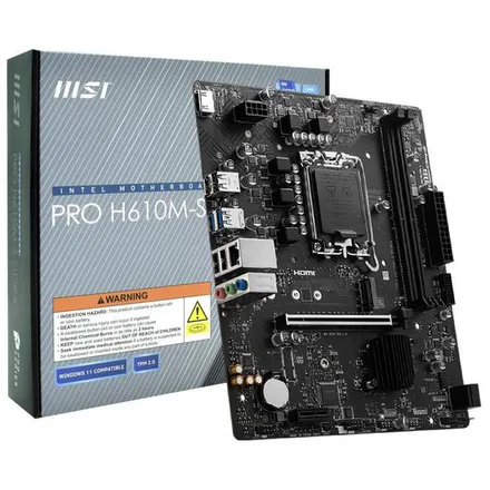 Placa Madre Msi Pro Ddr 4 Socket Lga 1700