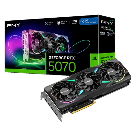 Placa Video Pny Epic Oc Rgb Geforce Rtx 5070 Gddr 7