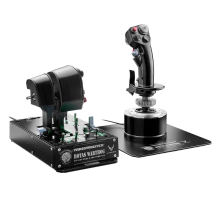 Simulador Thrustmaster HOTAS WARTHOG / Flight Stick e Dual Throttles