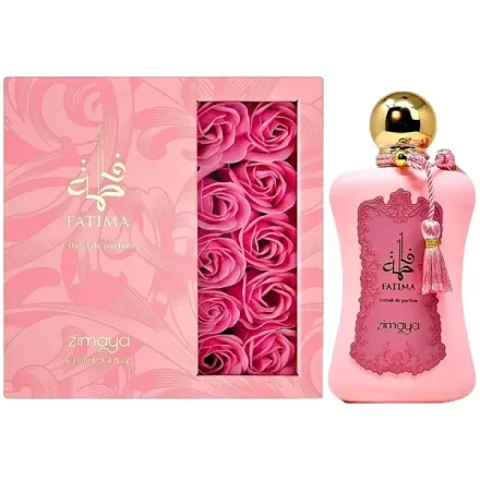 Perfume Feminino Zimaya Fatima Pink Extrait Parfum 100ml