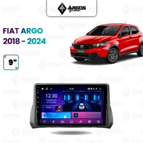 Marco Adaptador Frame Moldura 9 Fiat Argo Cr