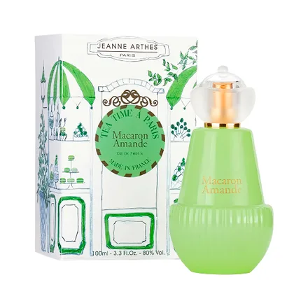 Perfume Jeanne Arthes Tea Time Paris Macaron Amande Edp 100ml