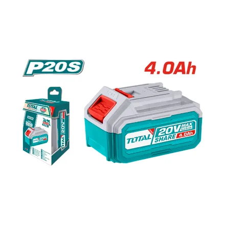 Bateria Recargable Para Herrameintas Total Tfbli20021 20 V 4.0 Ah Bitvol