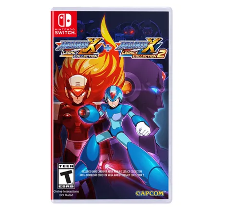 Jogo Mega Man Legacy Collection 1 Plus 2 Nintendo Switch
