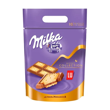 Chocolate Lu Milka Pouch 350g