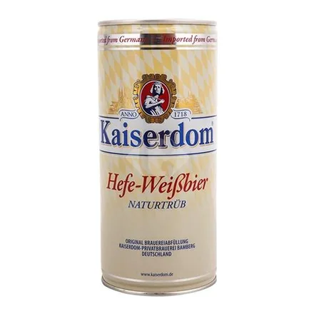 Cerveza Kaiserdom Hefe Weibbier 1 Litro