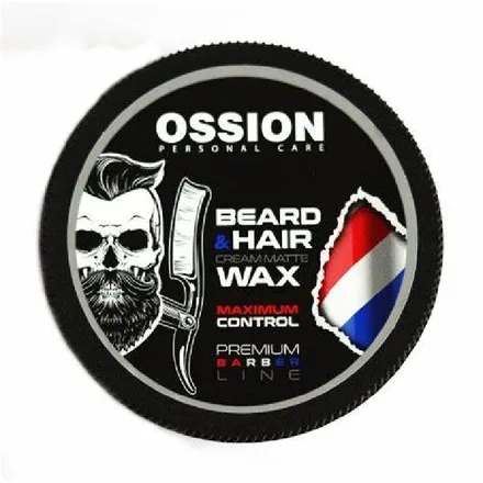 Morfose Ossion Barber Line Beard Hair Cream Matte Wax Maximum Control 175ml