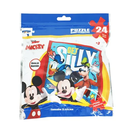 Rompecabezas Foster Games Disney Mickey Mouse Mk 24 Piezas