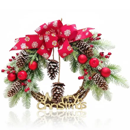 Adorno Navideno Guirnalda L8 454 Merry Christmas