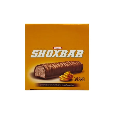 Barra Chocolate Tayas Shoxbar Caramel 24 15g