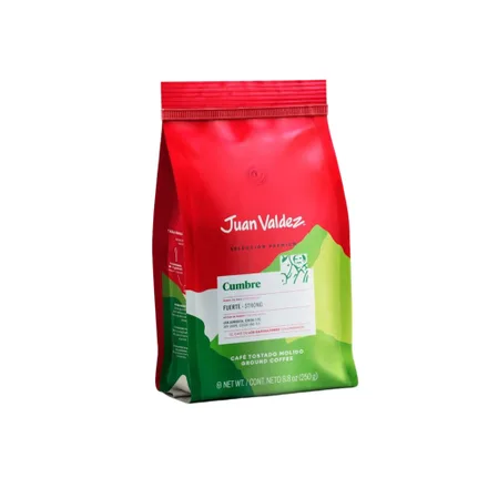 Cafe Molido Juan Valdez Cumbre Fuerte 250g