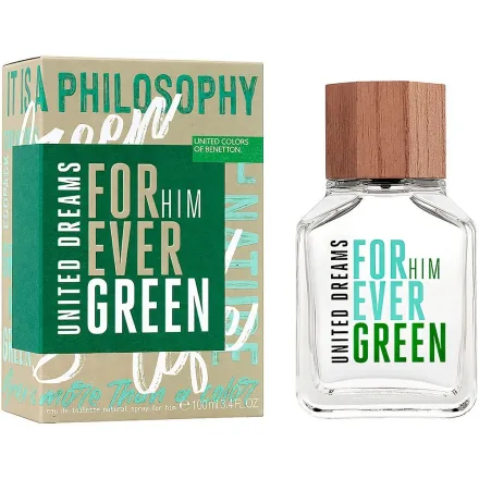 Benetton Perfume United Dreams Forever Green Him Eau Toilette 100ml