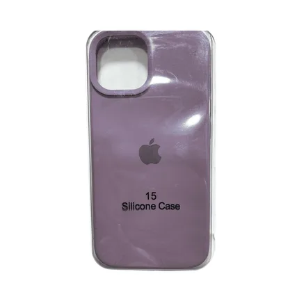Capa Silicone Ip 15 Org