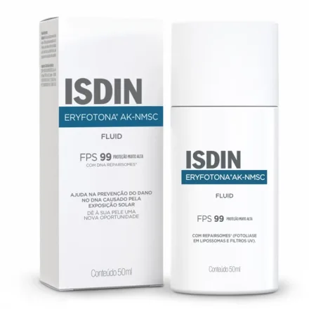 Protetor Solar Facial Isdin Eryfotona Ak Nmsc Fluid Spf 99 50ml