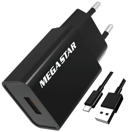 Carregador Megastar 10 Watts Cabo