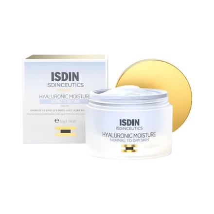 Crema Facial Isdin Hyaluronic Moisture Normal To Dry Skin 50ml