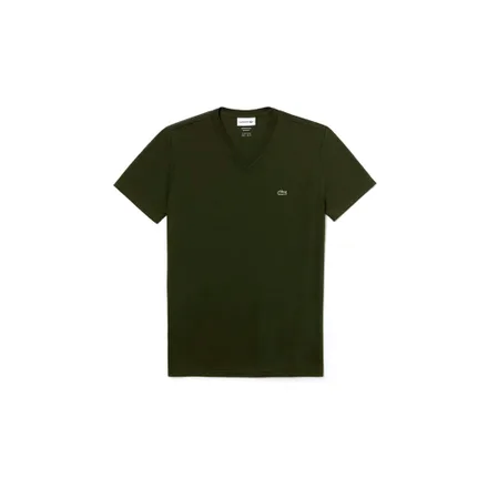 Camiseta Lacoste Masculino U30 04 Musgo