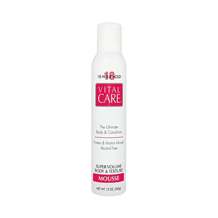 Spray Cabello Vital Care Mousse 18 Hour Super Volume Body Texture