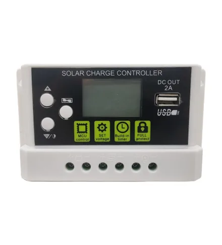 Solar Pwm 10A Controlador Dc Out 2A