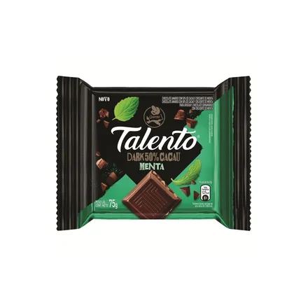 Chocolate Talento Menta 50 75g
