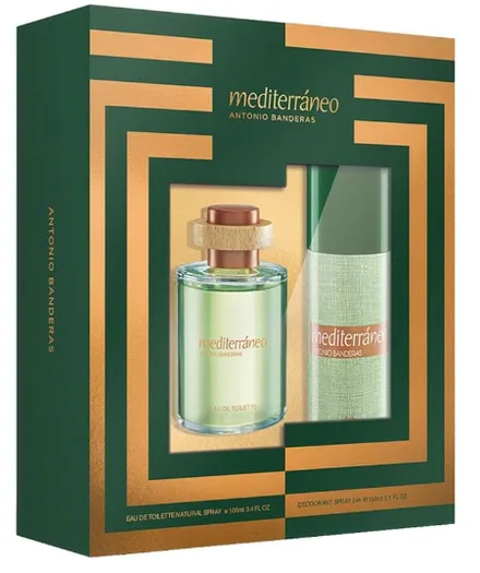 Antonio Banderas Mediterraneo Masculino Plus Deo Spray 100ml