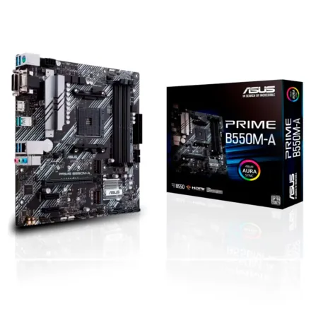 Placa Mae Prime B550 Socket AM4 Chipset Ddr 4 Atx