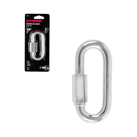 Bandolas Acero Con Seguro Truper 3 8 Kg 89mm