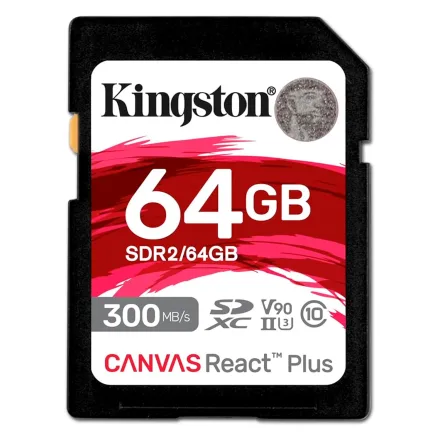 Cartao Sd Canvas React Plus Sdr 2 64GB