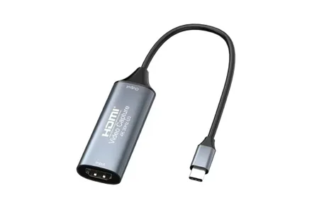 ADAPTADOR USB-C PARA HDMI CAPTURA 60FPS C/USB