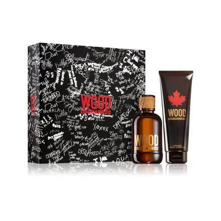 Wood Dsquared 2 Masculino Eau Toilette Plus Shower Gel 100ml
