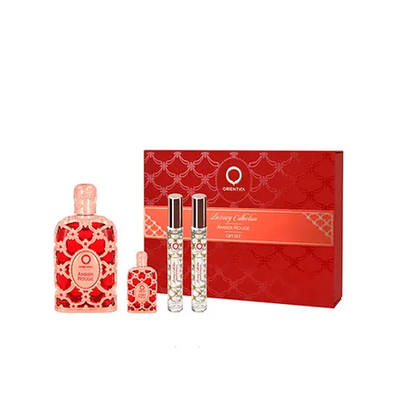 Orientica Amber Rouge 4 Piezas 80ml