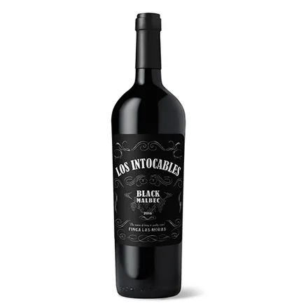 Vino Los Intocables Black Malbec 750ml