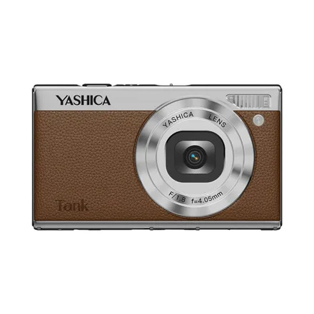Cámara Digital Yashica Tank Compact Brown