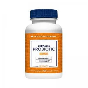 Chewable Probiotic 2 Billion Vitamin Shoppe 100