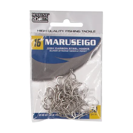 Anzuelo Marine Sports Maruseigo Nickel 16 50 Pcs