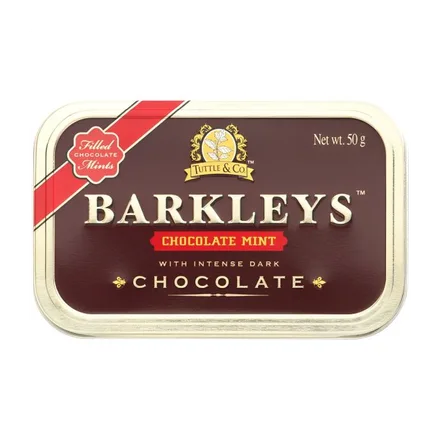 Barkleys Pastillas Chocolate 50g