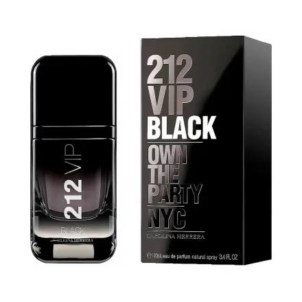 Perfume Carolina Herrera 212 Vip Black Edp Masculino 100ml