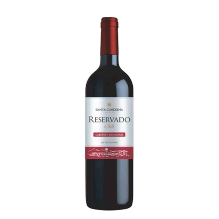 Vino Chileno Tinto Santa Carolina Reservado Cabernet Sauvignon 750ml