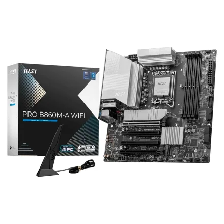 Placa Mae Msi Pro Ddr 5 Socket Lga 1851 Chipset B860 Atx