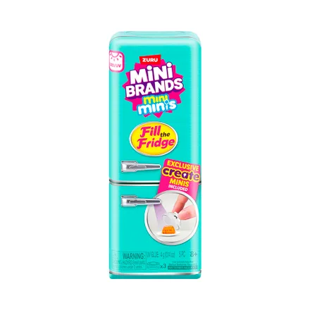 Kit De Juego Zuru Mini Brands Fill The Fridge 77673