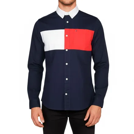 Camisa Tommy Hilfiger Masculino 405 Marinho
