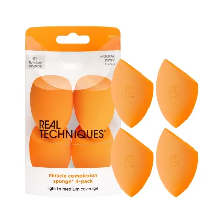 Real Techniques Set Esponjas 4 Miracle Complexion 1553