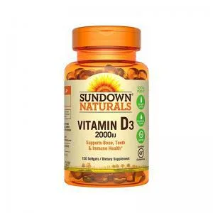 Vitamina D3 Sundown 150 Softgels